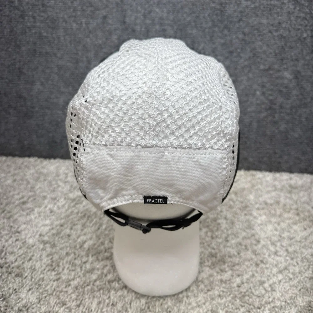Fractel Running Hat Cap‎ adjustable white/Black